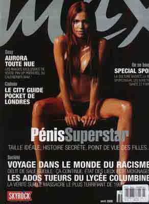 Max magazine, cover