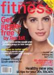 Fitness magazine shoot, cover, December 2001